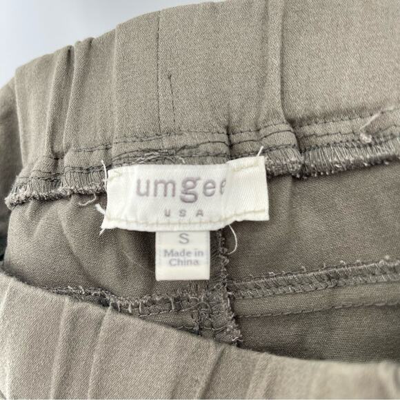 Umgee Khaki Moto Style Deep Tan Cotton Blend Stretch Pull On Jeggings Size Small - Picture 11 of 12